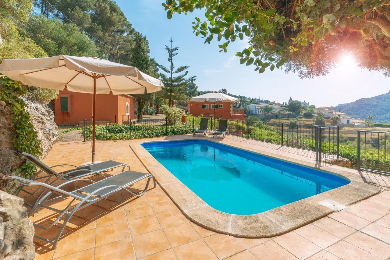 Wunderschoene Ruhige Finca Mit Pool In Galilea ガリレア エクステリア 写真