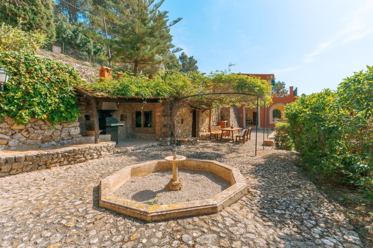 Wunderschoene Ruhige Finca Mit Pool In Galilea ガリレア エクステリア 写真