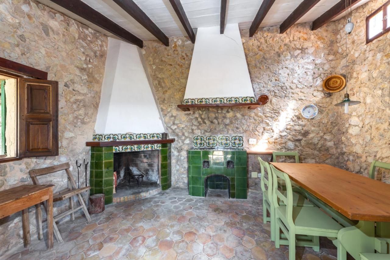 Wunderschoene Ruhige Finca Mit Pool In Galilea ガリレア エクステリア 写真